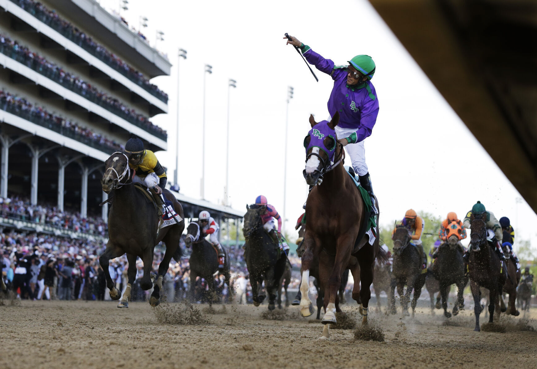 APTOPIX Kentucky Derby Horse Racing